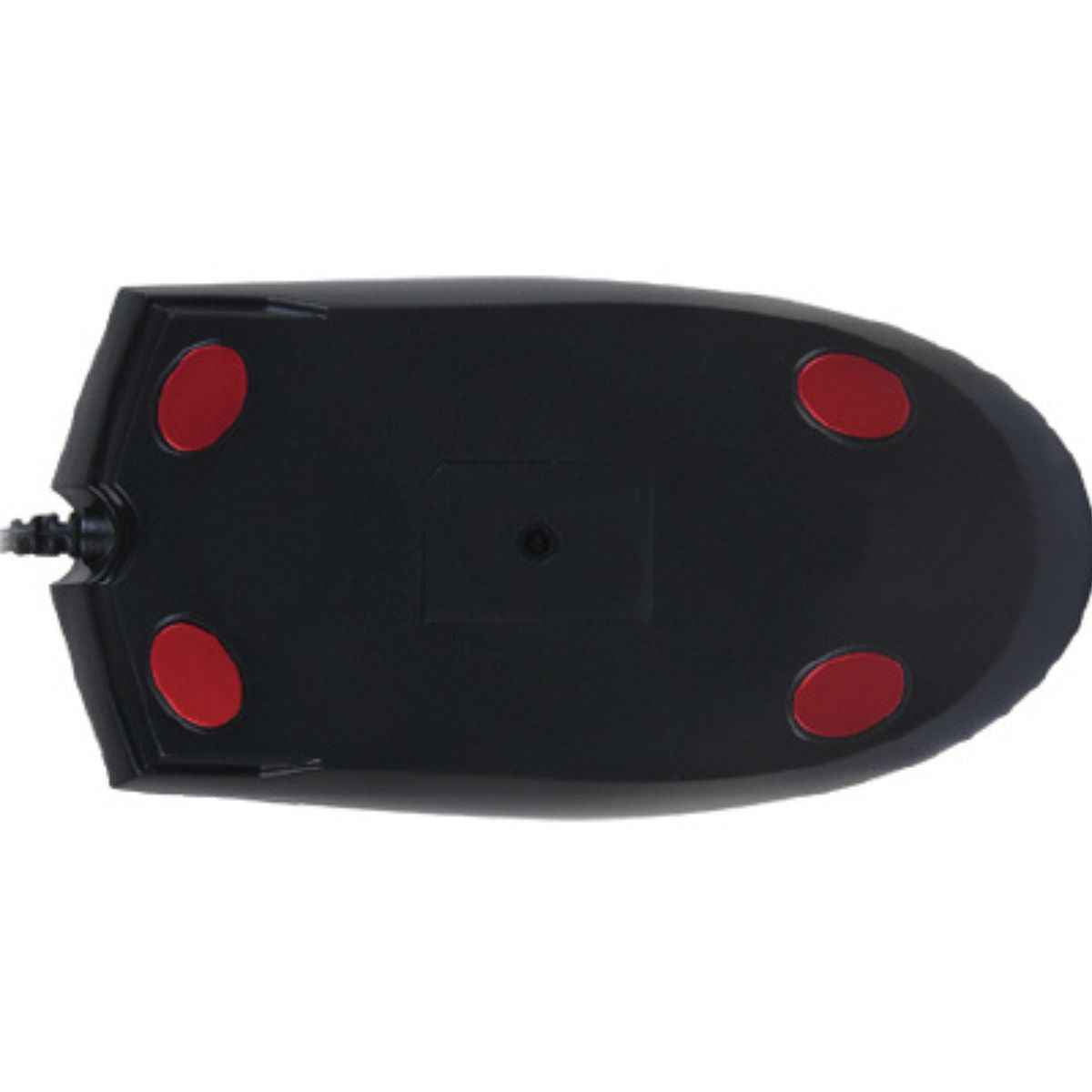 A4Tech OP-550NU Wired Mouse Black – 1200 DPI, USB Optical, 4-Way Scroll