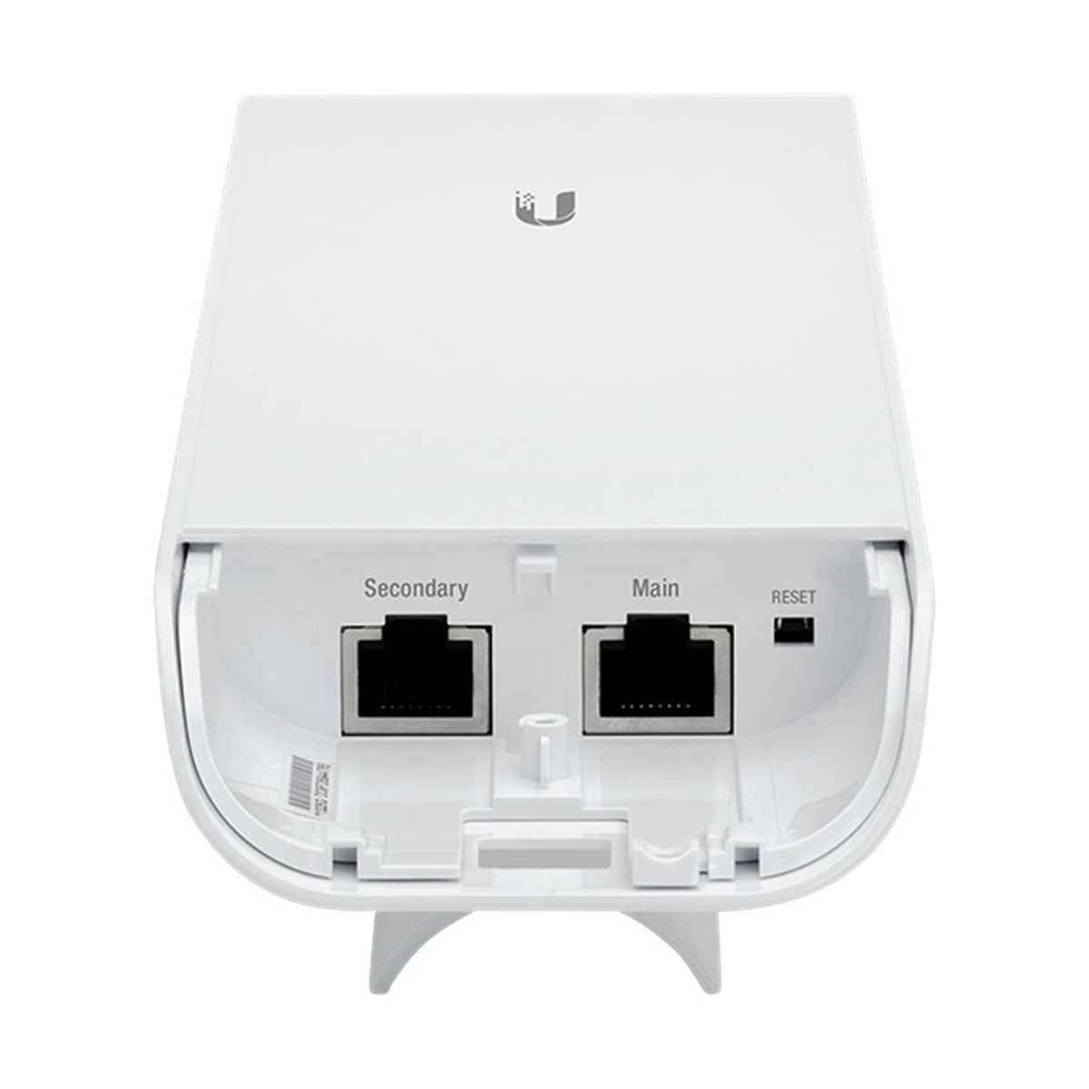 Ubiquiti NanoStation M5 (NSM5) Outdoor Wireless CPE | 5GHz MIMO Technology | 150+ Mbps Throughput | 15+ Km Range | airMAX Support | Dual Ethernet PoE Ports | White