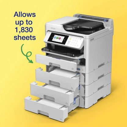 EPSON WorkForce Pro WF-C5890DWF All-in-One Inkjet Printer – Print, Scan, Copy, Fax, 34 ppm, 1200 × 2400 dpi, WiFi, Ethernet, Duplex Printing | C11CK23402BY