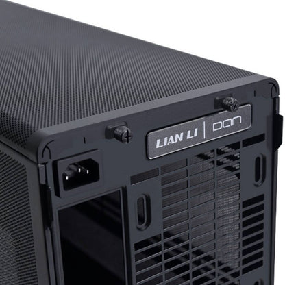 Lian Li A3-mATX Micro ATX PC Case, 360mm Radiator Support, 10x Fan Support, Mesh Panels, Wood Edition, Black | G99.A3X-WD.00