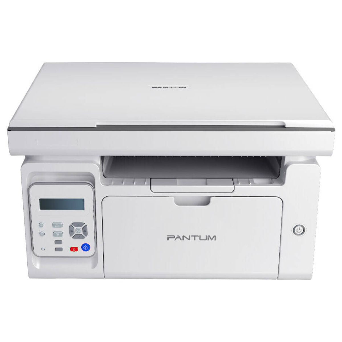 Pantum M6509NW Mono Laser Multi-Function Laser Printer, 22 ppm Print Speed, Hi-speed USB 2.0, Ethernet, WiFi Connectivity, 150 Pages Standard Input Capacity, White | M6509NW