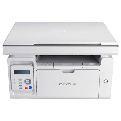 Pantum M6509NW Mono Laser Multi-Function Laser Printer, 22 ppm Print Speed, Hi-speed USB 2.0, Ethernet, WiFi Connectivity, 150 Pages Standard Input Capacity, White | M6509NW