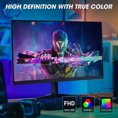 KOORUI 24E3 24-Inch FHD IPS Gaming Monitor – 165Hz Refresh Rate, 1ms Response Time, FreeSync / G-Sync Compatible, Ultra Slim Bezel, HDMI &amp; DisplayPort | 24E3