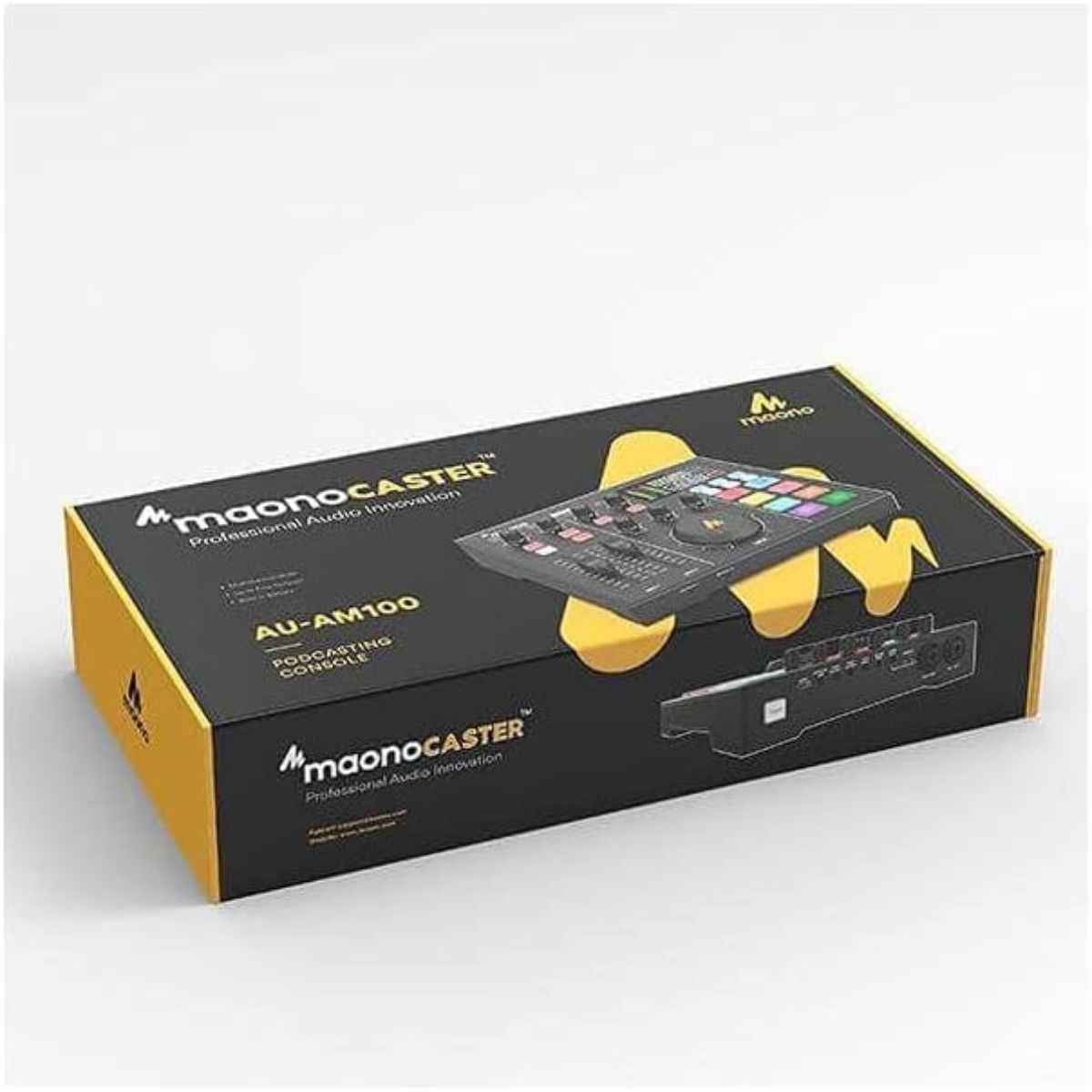 Maonocaster AU-AM100 All-In-One Podcast Production Studio – Black