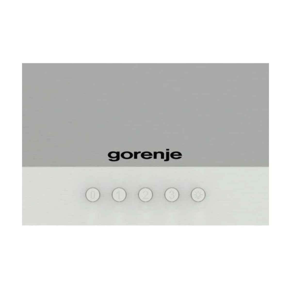 Gorenje WHC624EX Built-In Pyramid/Chimney Hood – 60 cm, Stainless Steel