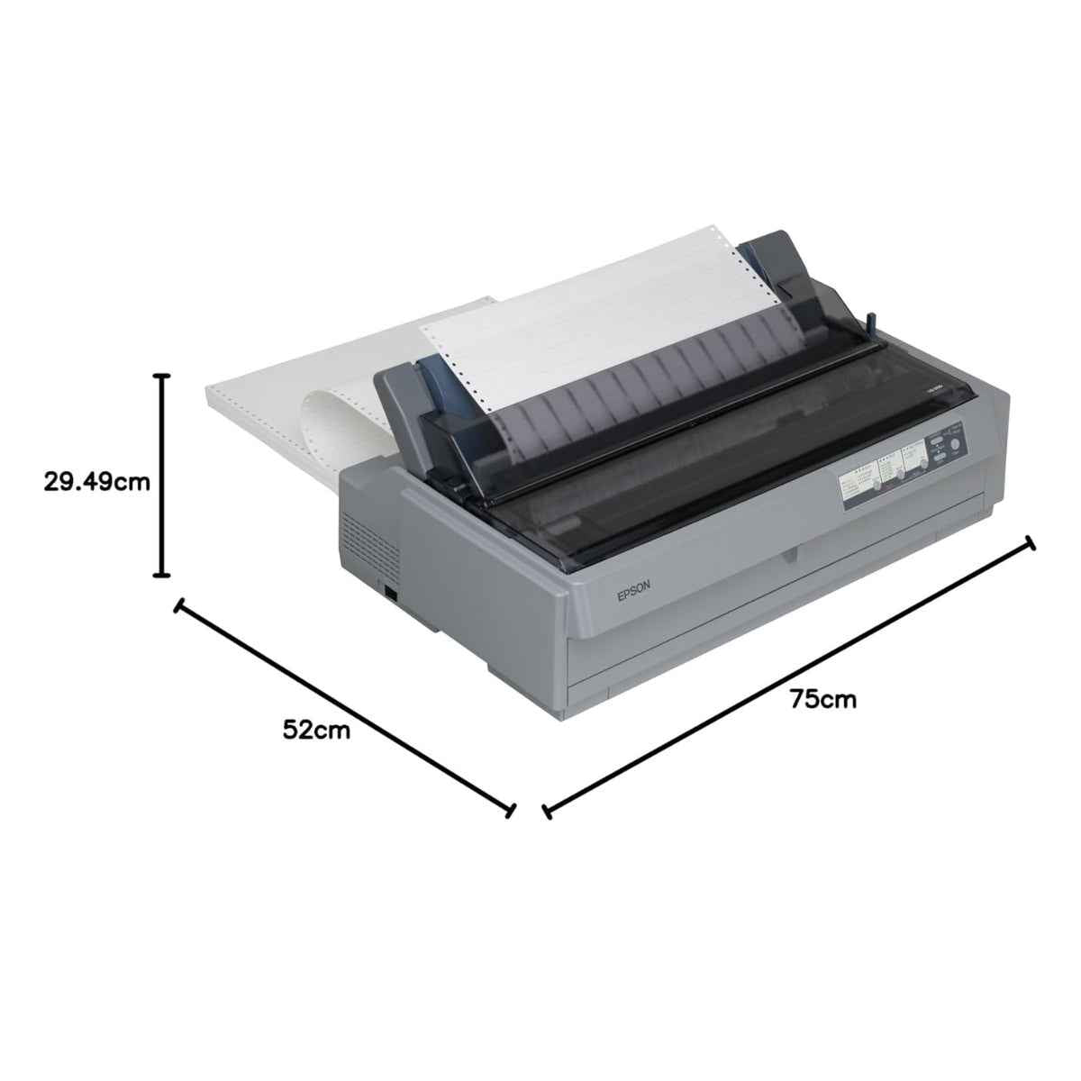 Epson LQ-2190 B/W Dot-Matrix Printer – A3 Wide Carriage, 24-Pin, USB &amp; Parallel Interface, High-Speed Business Printer | C11CA92001A0