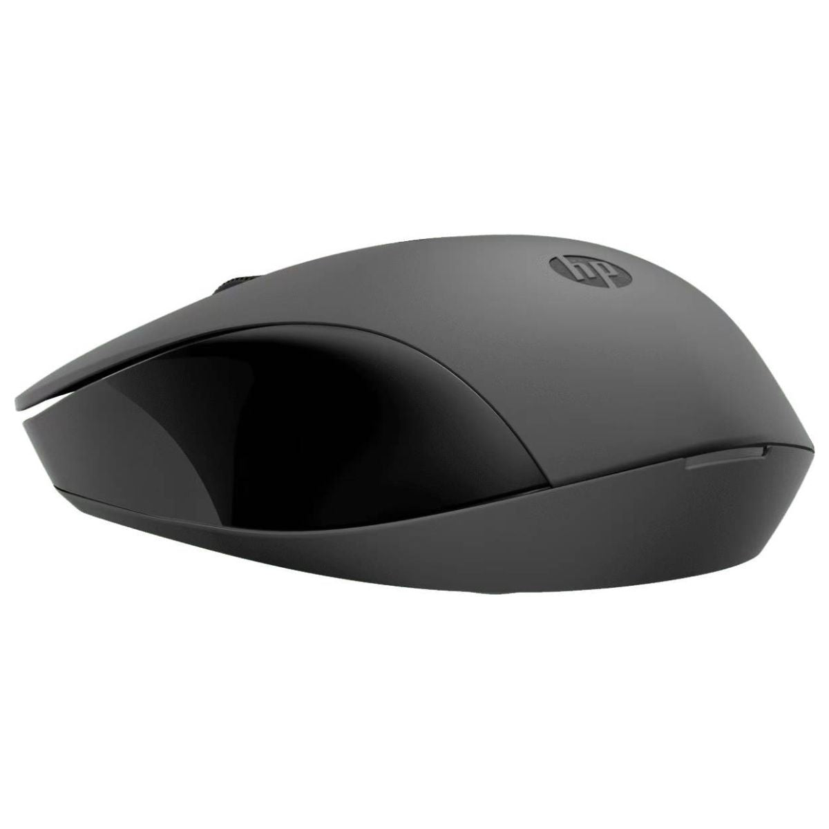 HP 150 Wireless Optical USB Mouse with a 2.4 GHz Simple Dongle, 1,600 DPI Optical Sensor, Ambidextrous Design, 3 Buttons, Ergonomic, USB-A, Black | 2S9L1AA
