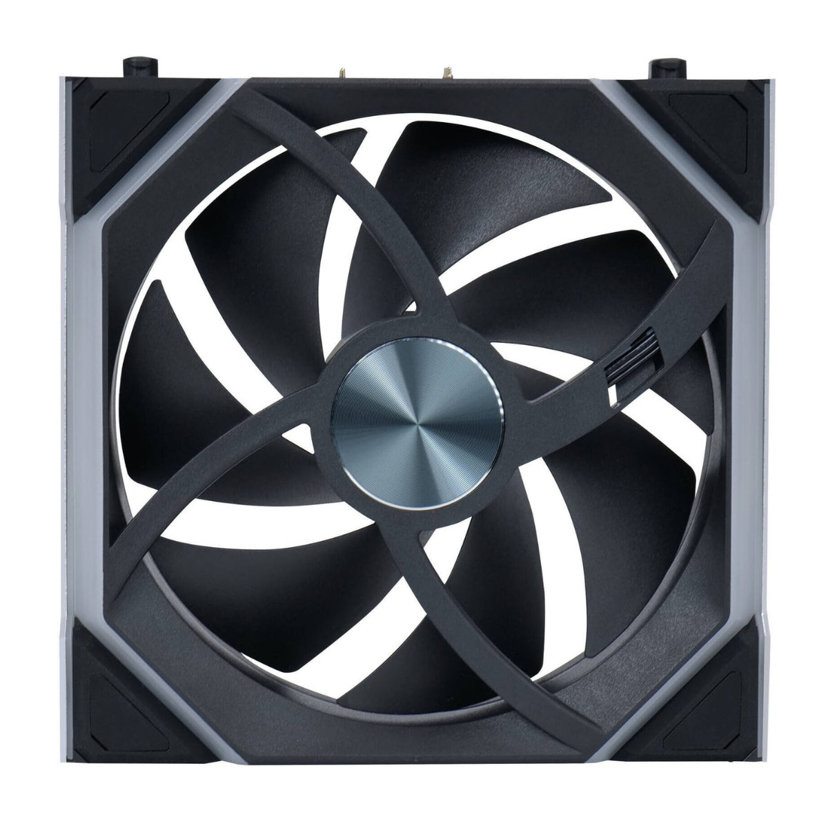 Lian-Li UNI FAN SL Wireless Reverse Blade Case Fans – 120mm, 2000 RPM, 69.5 CFM Airflow, FDB Bearing, Pack of 3 | Black / White