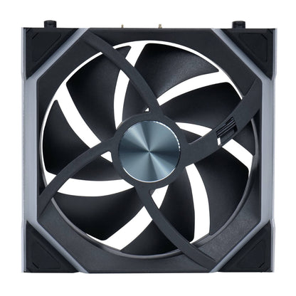 Lian-Li UNI FAN SL Wireless Reverse Blade Case Fans – 120mm, 2000 RPM, 69.5 CFM Airflow, FDB Bearing, Pack of 3 | Black / White
