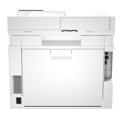 HP Color LaserJet Pro 4303dw A4 Colour Laser Multifunction White Printer, Print, Copy, Scan, ADF, Duplex, Print Speed Up to 35/33 ppm, 4.3" WLED Display, USB, Ethernet, Wi-Fi