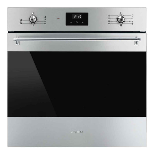Smeg Classica Aesthetic Built-In Oven SF6300TVX – 60cm Thermo-Ventilated