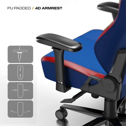Cybeart Superman NEO 2.0 Gaming Chair | NeoTek Leatherette | 4D Armrests | Lumbar Support | 135° Recline | 150kg | GC-PUNEO-SM02