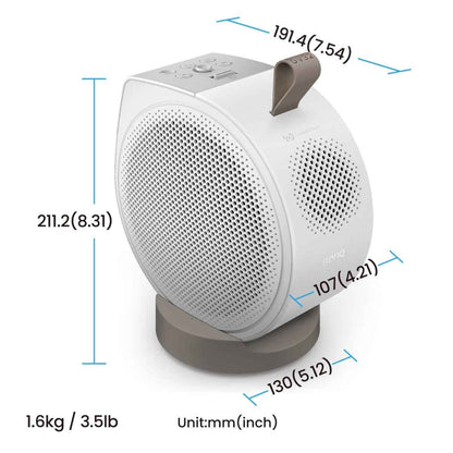 BenQ GV32 Portable Smart Projector – 1080p Full HD, 500 ANSI Lumens, Google TV, Bedside Ceiling Projection, Built-in Speakers, Wireless Streaming | GV32