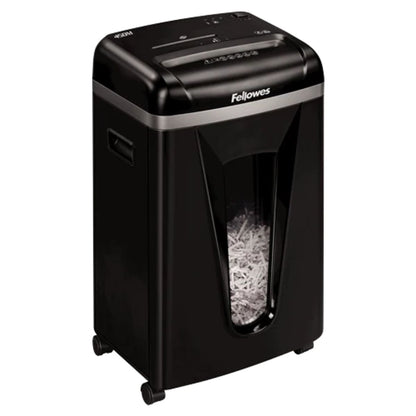Fellowes Powershred 450M Micro-Cut Shredder | P-5 | 9-Sheet Capacity | 2 × 12mm | SilentShred | 4074001