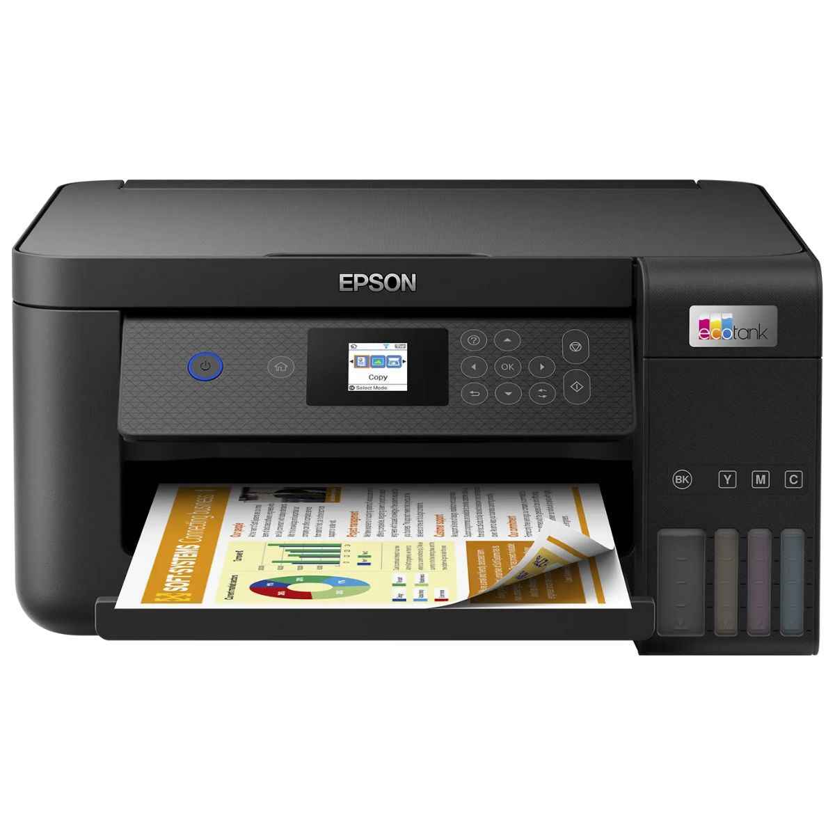 Epson EcoTank L4260 Wi-Fi Duplex AIO Ink Tank Printer, Borderles Printing Up to A4 Size, Auto Duplex, 5760x1440 dpi Resolution, 10.5ipm/5.0ipm Print Speed, Spill-Free Ink Refilling, Black | C11CJ63415