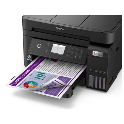 Epson EcoTank L6270 All-in-One (Print • Copy • Scan) – Ink-Tank, Duplex, ADF & WiFi, Offices & Homes Low-Cost, High-Volume Printing with Ink-Tank Efficiency and Full MFP Features