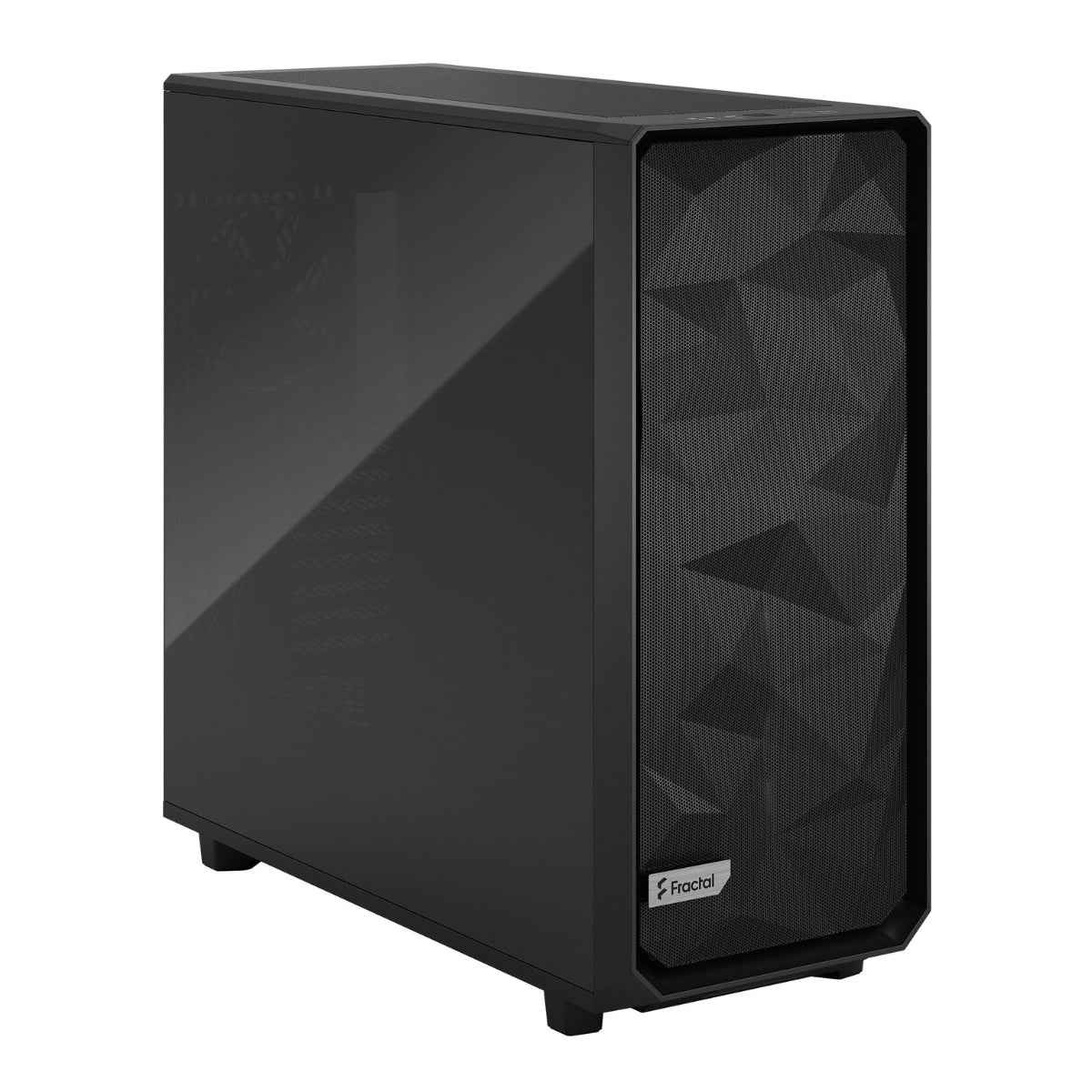 Fractal Design Meshify 2 XL, E-ATX, ATX, Micro-ATX & Mini-ITX Support, 6 x 2.5/3.5" Drive Bays, Light Tint Tempered Glass - Black, Full-Tower Case