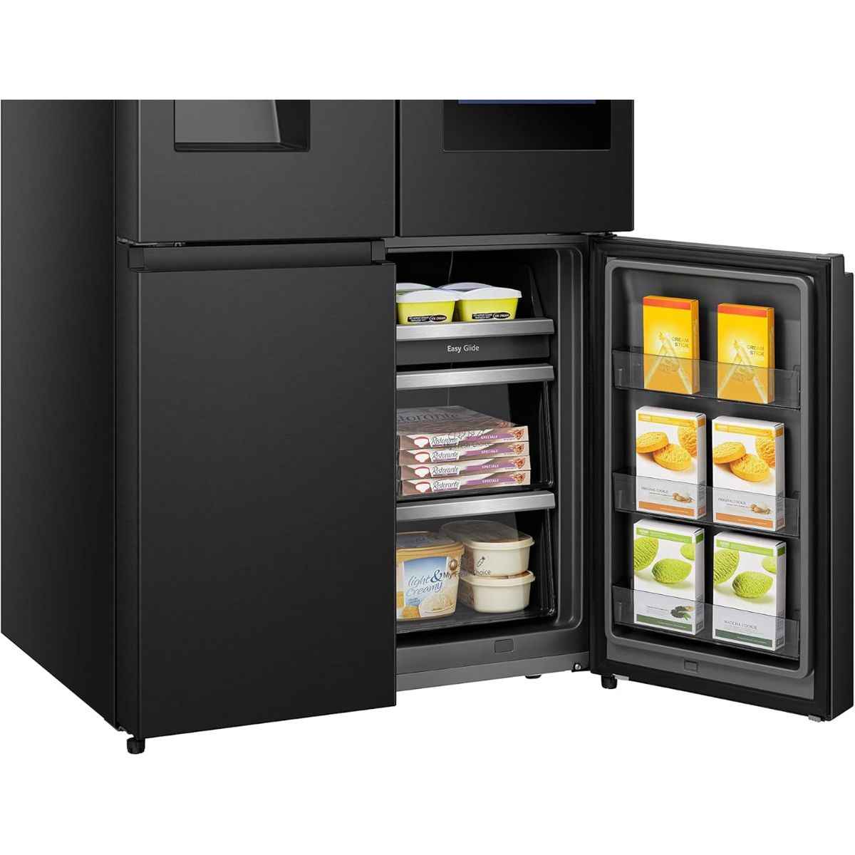 Hisense 538L Four Door French Smart Refrigerator – Touch Screen, Water & Ice Dispenser | RQ759N4IBU1