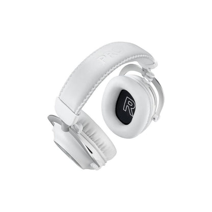Logitech G PRO X 2 LIGHTSPEED Wireless Gaming Headset, Detachable Boom Mic, Bluetooth/USB/3.5mm Aux, for PC, PS5, PS4, Nintendo Switch White | 981-001270 / 981-001269
