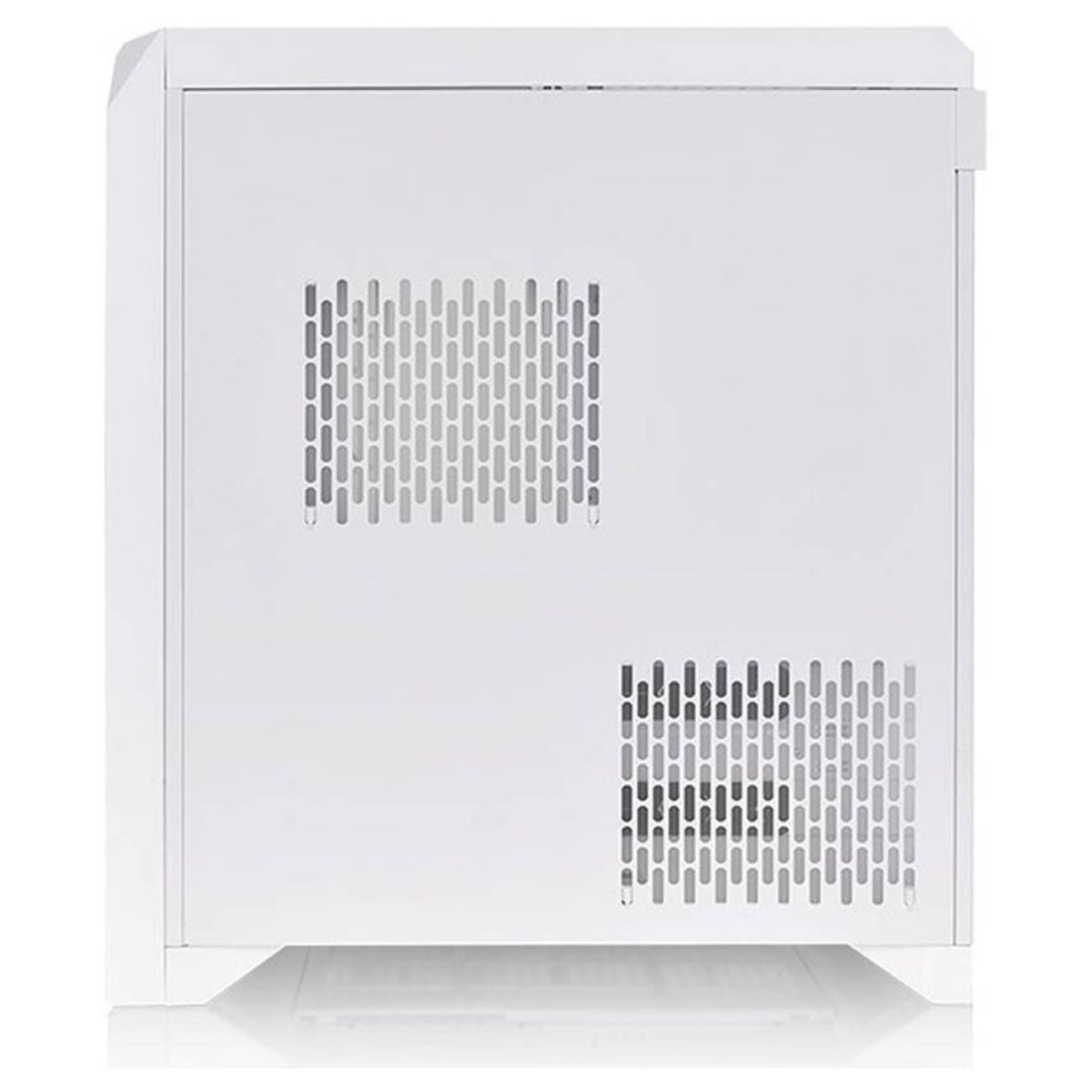 Thermaltake CTE C700 Air Snow ATX MT PC Case, Centralized Thermal Eficiency, Tempered Glass Side Panel, Up to 360mm AIO & 3*140mm Pre-Inst Fans, USB 3.2 Type-C*1, USB 3.0*2, White | CA-1X7-00F6WN-00