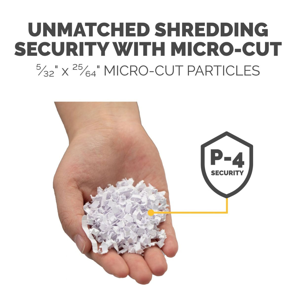 Fellowes AutoMax 100M Mini-Cut Paper Shredder | 100-Sheet Auto Feed | P-4 | 4 × 10mm | 23L Bin | 4629001