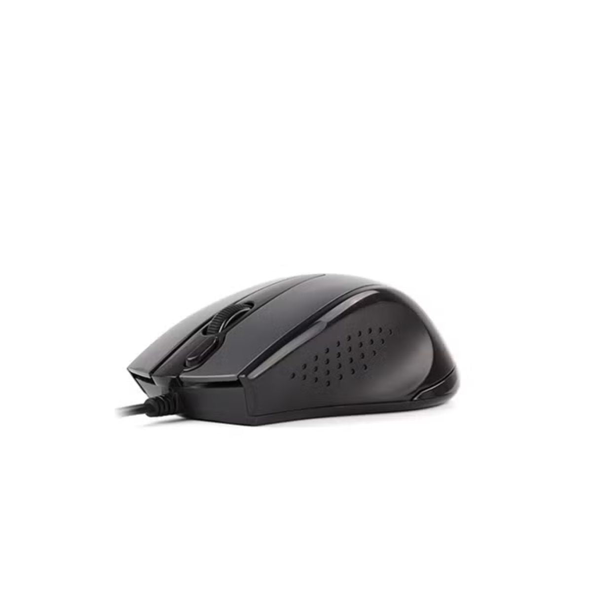 A4Tech N-500F Wired Mouse Glossy Grey – 1200 DPI, 4 Buttons, Screen Capture, Dust-Resistant Wheel