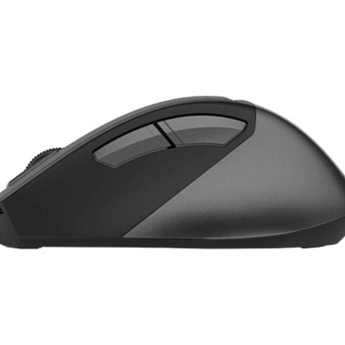 A4Tech FB45CS Wireless Bluetooth Mouse – Dual Mode, Rechargeable, Silent Click, Ergonomic Design (Metallic Gray)