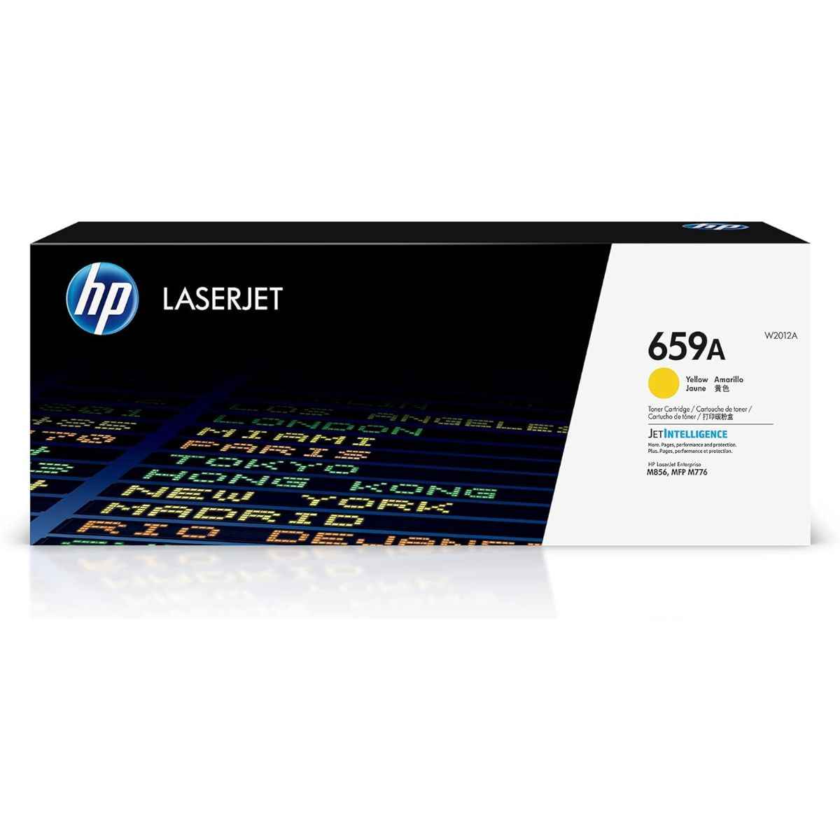 HP 659A Original LaserJet Toner Cartridges | Black, Cyan, Magenta & Yellow | Genuine HP Toner for Enterprise Color Printing