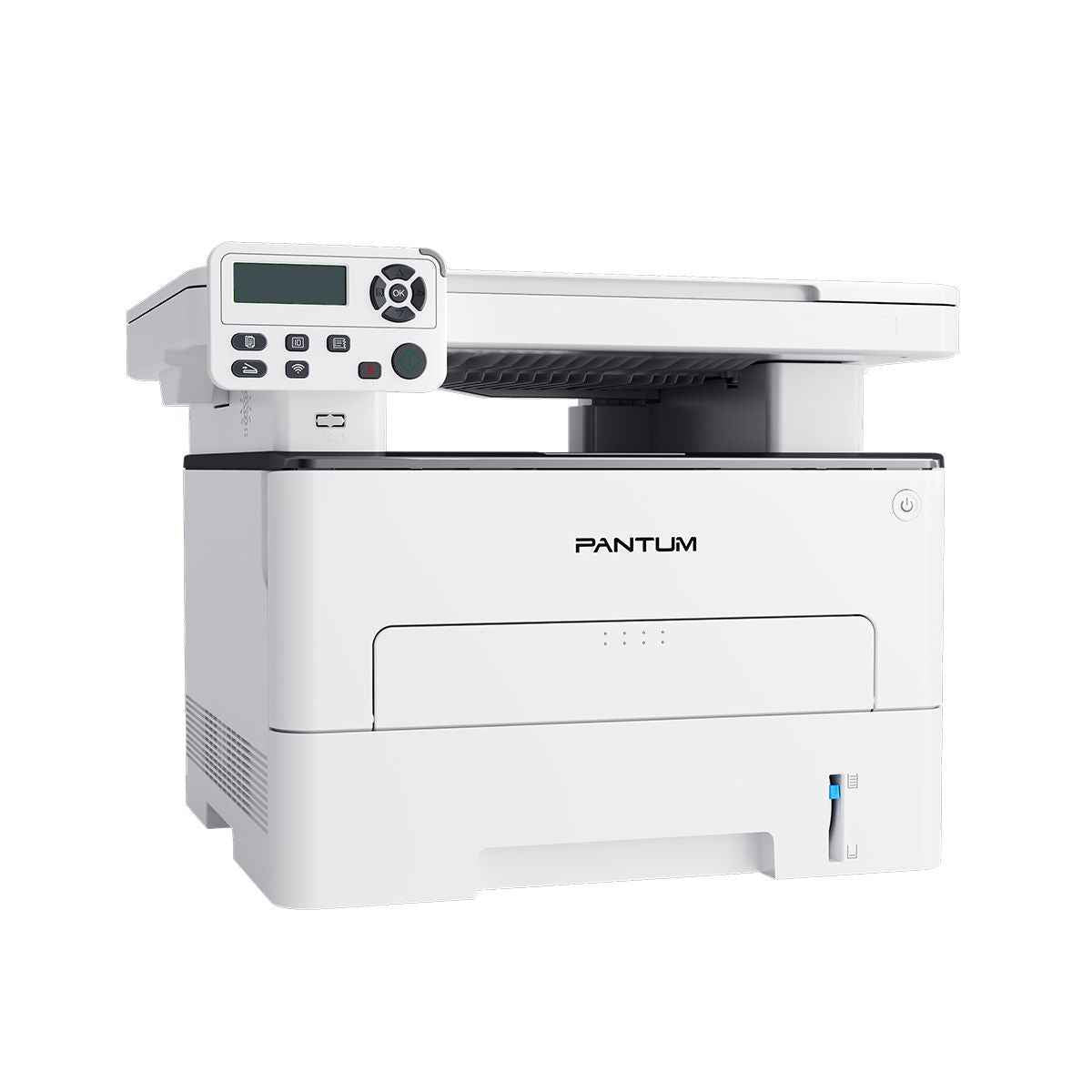 Pantum M6700DW Mono Laser Multifunction Laser Printer, Print, Copy, Scan, Up to 30 ppm Print Speed, Automatic Duplex Printing, USB, Ethernet, WiFI Connectivity, NFC for Android Only, White | M6700DW