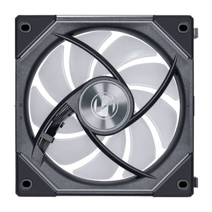 Lian-Li UNI FAN SL-INF Reverse Blade 120mm Case Fan – 2100 RPM, 63.6 CFM Airflow, Fluid Dynamic Bearing, Pack of 3 | Black / White