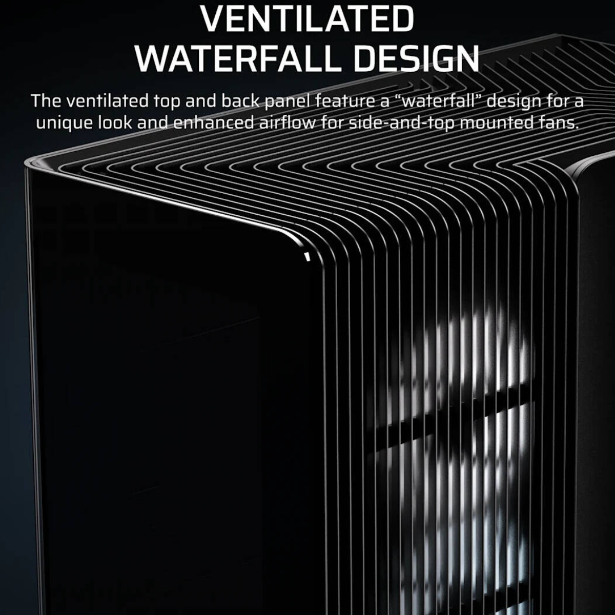 Corsair FRAME 4500X RS-R ARGB Panoramic Glass Mid-Tower PC Case, 3x RS-R ARGB Fans, 360mm Radiator Support, USB-C, Black | CC-9011314-WW