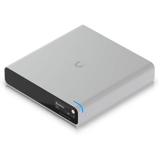 Ubiquiti UniFi Cloud Key Gen2 Plus | 1TB SSD Storage | Hybrid Cloud Management | PoE Powered | Gigabit Ethernet | Silver | UCK-G2-SSD