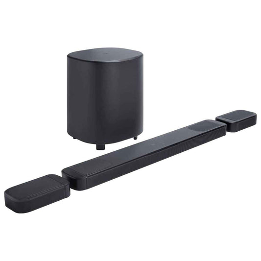 JBL Bar 1000 7.1.4-Channel Soundbar System – Detachable Wireless Surround Speakers, 960W Output, True Dolby Atmos & DTS:X, 10″ Wireless Subwoofer, MultiBeam™ 3.0 (Black)