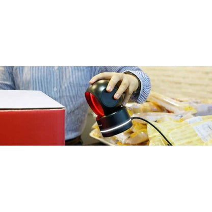 Honeywell Orbit HF680 Hands Free Barcode Scanner, 1D & 2D Scanner Capabilities, 1280 800 Pixels Scan Pattern, 2.7m Cable Length, USB Wired Connectivity, Black | HF680-R12-2USB