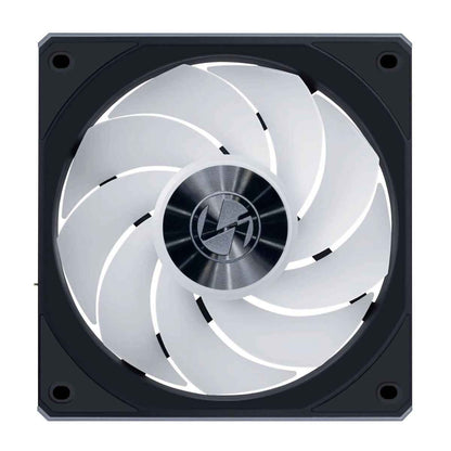 Lian-Li UNI FAN CL Wireless Reverse Case Fan – 120mm, 2100 RPM, 72.73 CFM Airflow, FDB Bearing, Pack of 3, Black | 12RCL1W3B