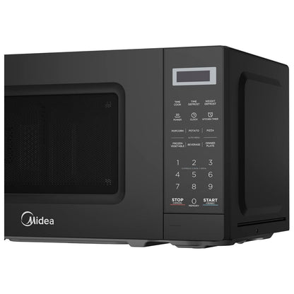 Midea Solo Microwave 20L Digital – EM721BK, 700W, LED Display, Black