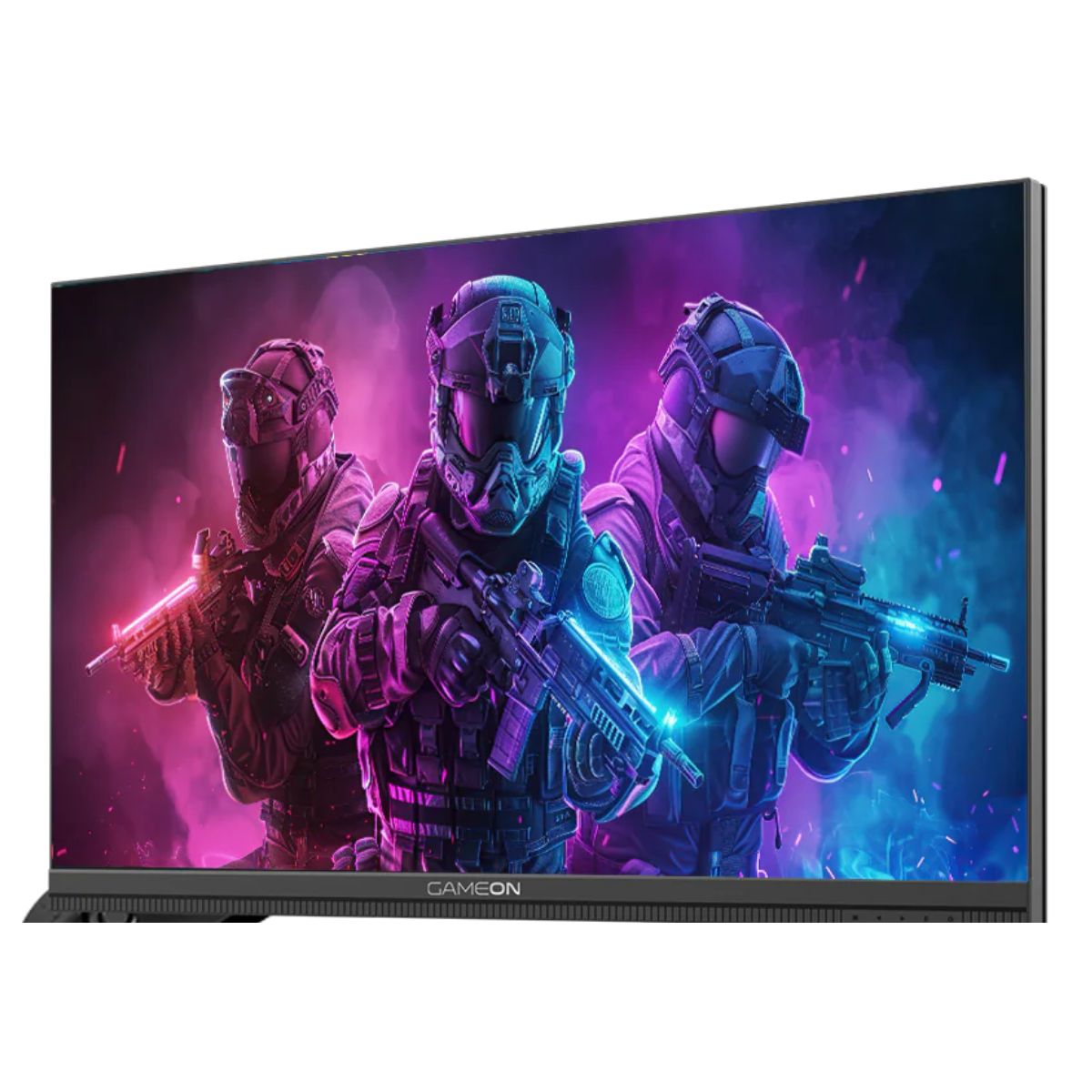 GAMEON GOM24FHD190IPSX Midnight Pro X Series 24" FHD, 190Hz, MPRT 0.5ms, HDMI 2.1, Fast IPS Gaming Monitor (Supports PS5) without Stand - Black