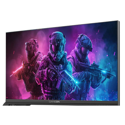 GAMEON GOM24FHD190IPSX Midnight Pro X Series 24" FHD, 190Hz, MPRT 0.5ms, HDMI 2.1, Fast IPS Gaming Monitor (Supports PS5) without Stand - Black