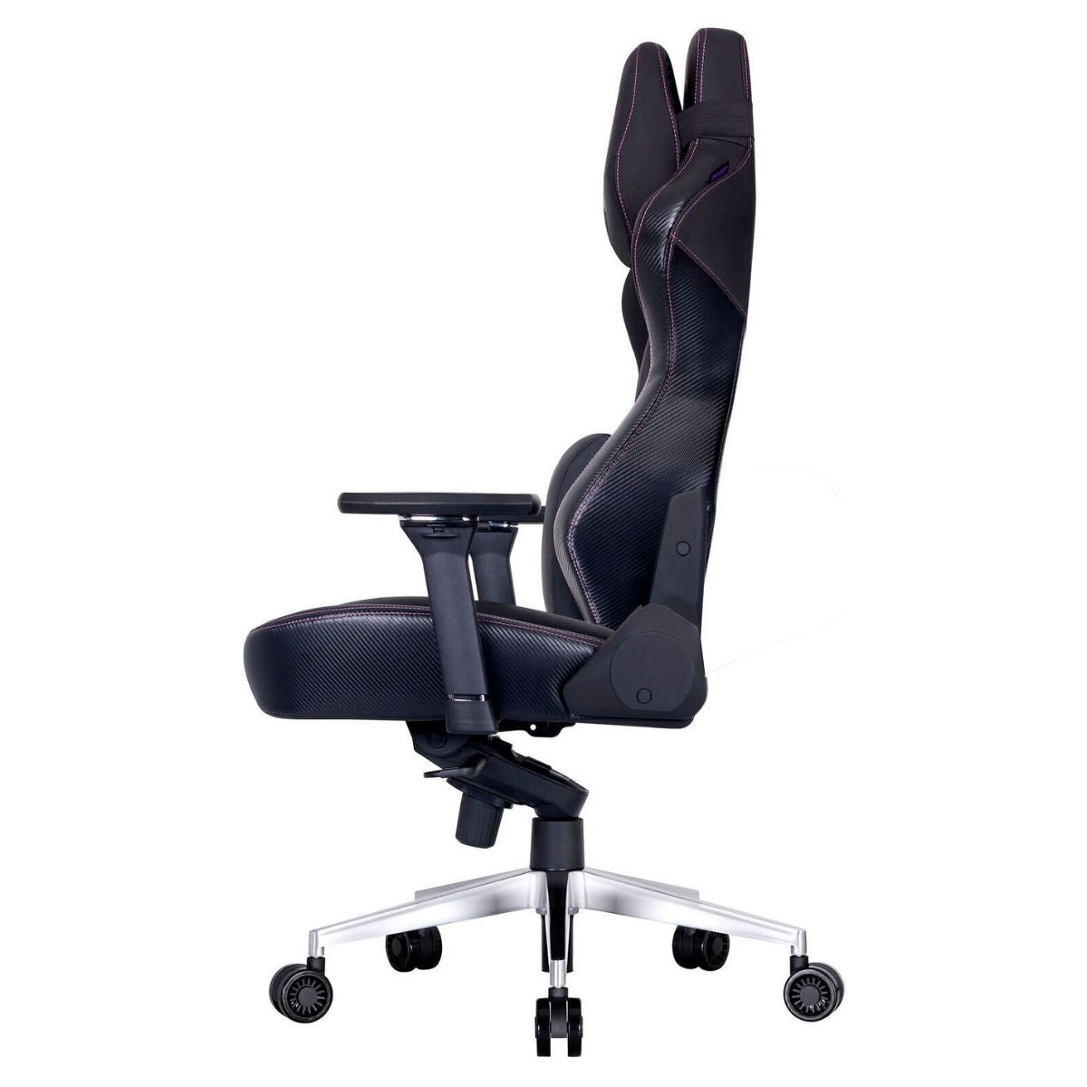 Cooler Master Caliber X2 Gaming Chair | Adjustable Lumbar Support | 180° Recline | Unibody Cold Molded Foam | Steel Frame | 75mm Silent Caster | 4D Armrest | Black