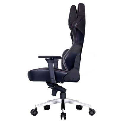 Cooler Master Caliber X2 Gaming Chair | Adjustable Lumbar Support | 180° Recline | Unibody Cold Molded Foam | Steel Frame | 75mm Silent Caster | 4D Armrest | Black