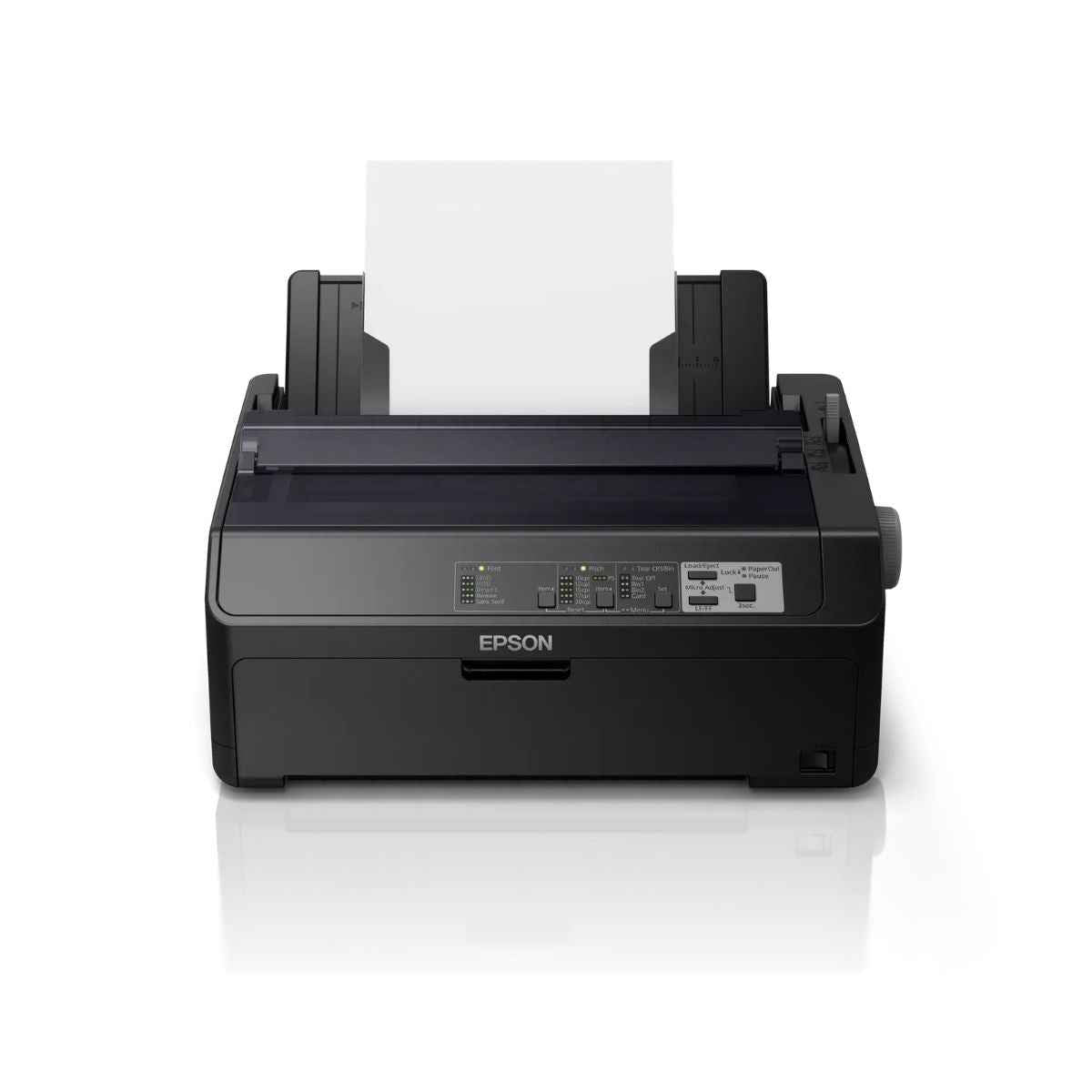Epson FX-890II 9-Pin Dot Matrix Impact Printer, High-Speed Monochrome Printing, USB &amp; Parallel Connectivity, Heavy-Duty Continuous Forms Printer | C11CF37402