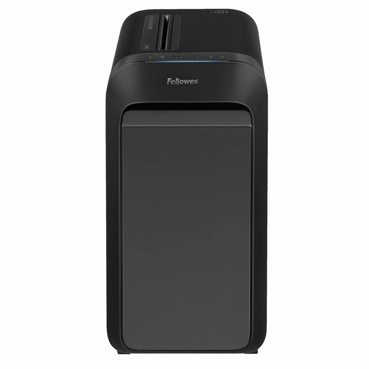 Fellowes Powershred LX221 Micro-Cut Office Shredder | 20 Sheet Capacity | P-5 Security Level | 30 Minute Continuous Run Time | 30L Pull-Out Bin | Black | AMS24651