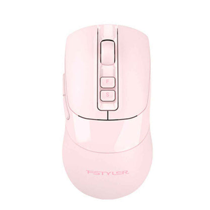 A4Tech FB50C Plus / FB50CS Plus Dual Mode Wireless Mouse – Bluetooth & 2.4GHz, 3200 DPI, Rechargeable, Black