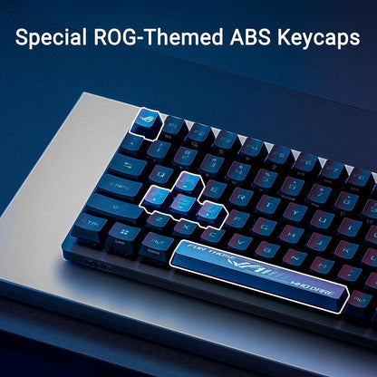 Asus ROG X901 Strix Scope II Gaming Keyboard – -96% Layout, English & English-Arabic, Tri-Mode, Hot-Swappable, RGB
