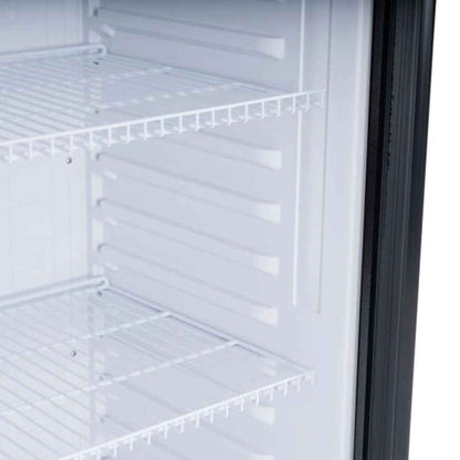 Terim TERSC400W – 400L Showcase Chiller, Single Door, Black Finish, High-Capacity Display & Beverage Cooling Solution