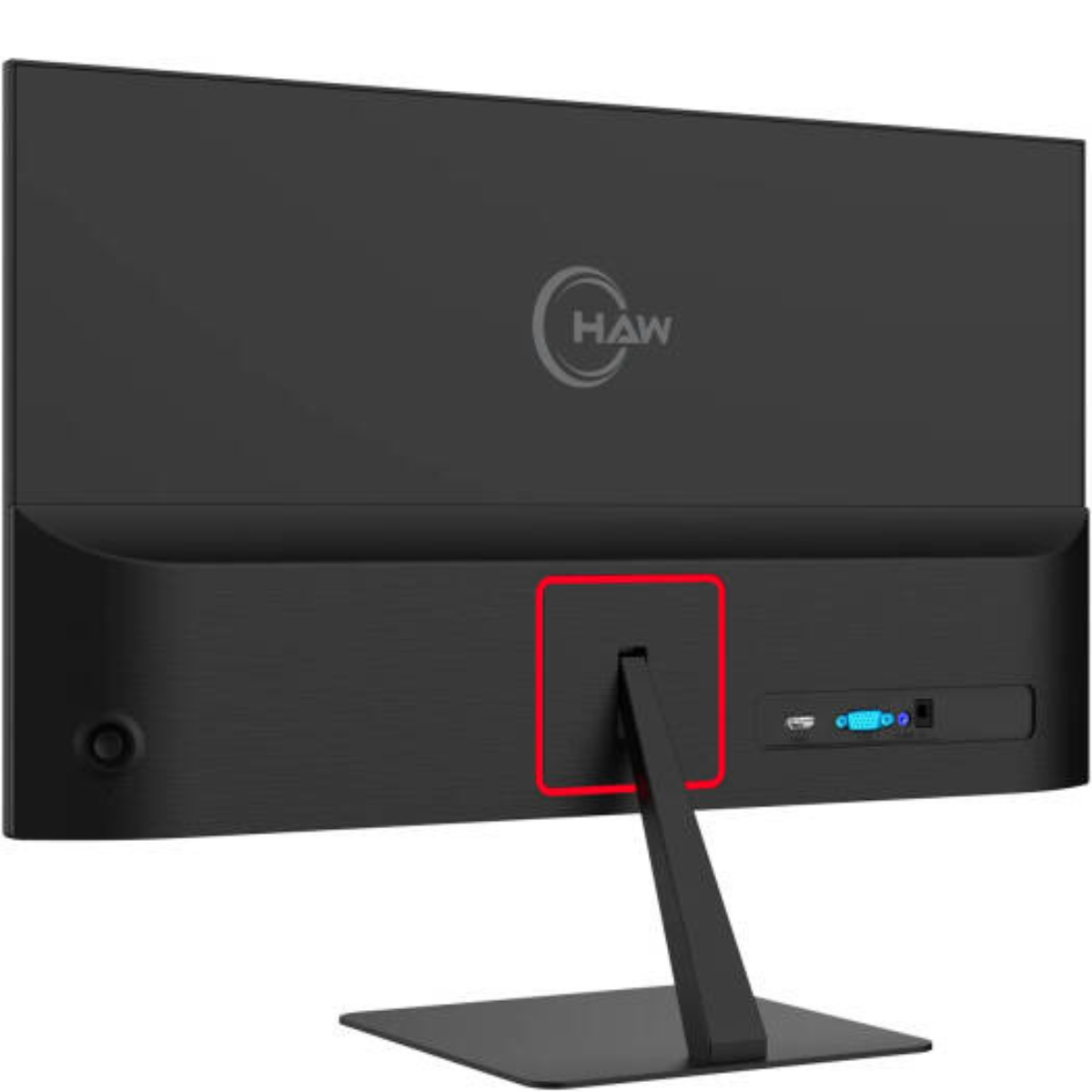 HAW F24IPX Gaming Monitor, 24.5" IPS Display, Full HD Resolution, 100Hz Refresh Rate, 0.5ms (MPRT) Response Time, Built-in Dual 3W Speakers, Adaptive-Sync, FreeSync, Black | F24IPX