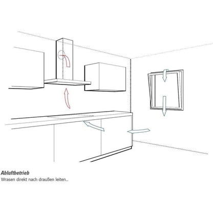 Gorenje WHU629ES/S Undercabinet Cooker Hood, 60cm, High Extraction Rate, Re-Circulating &amp; Ducted Ventilation, Quiet Operation, LED Lighting, Silver