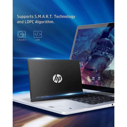 HP S750 SATA III 2.5" SSD – 512GB, Up to 560MB/s Read, 520MB/s Write, 3D NAND | 16L53AA#UUF