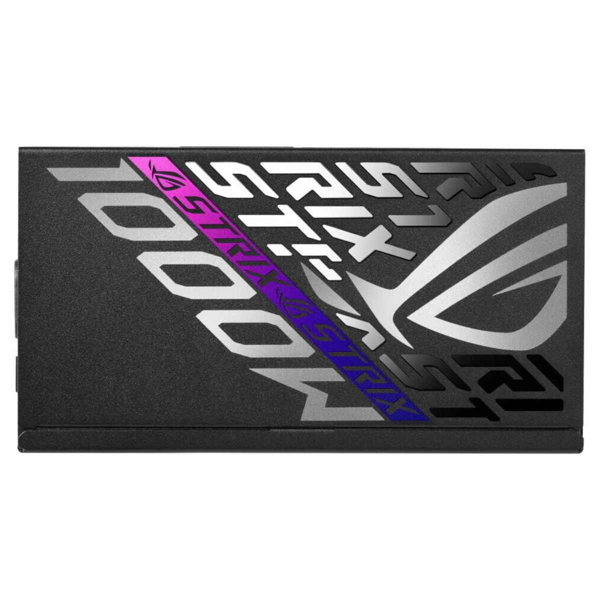 Asus ROG Strix 1000W Fully Modular Power Supply, 80 PLUS Platinum Efficiency, Active PFC, GaN MOSFET, ATX 3.1 Compatible, Cybernetic Lambda A+, Dual Ball Fan bearings, Black