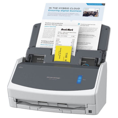 Ricoh iX-1400 Scan Snap A4 Document Scanner, 50 sheets ADF, 600 dpi, 40 ppm (Mono /40 ppm (Colour), USB 3.2 Gen 1, Dual CIS | PA03820-B001